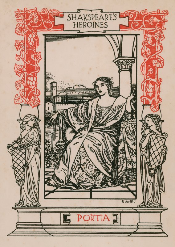 Portia, Købmanden i Venedig af Robert Anning Bell