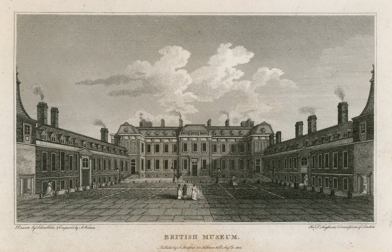 British Museum af Robert Blemell Schnebbelie