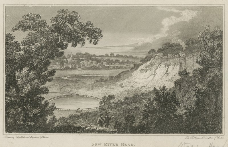 New River Head, Ware, Hertfordshire af Robert Blemell Schnebbelie
