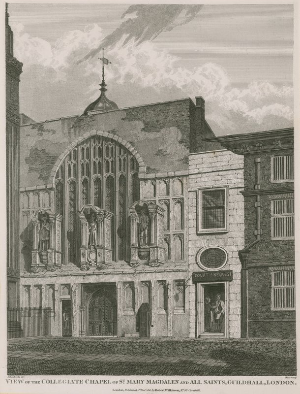 Udsigt over Collegiate Chapel of St Mary Magdalen and All Saint