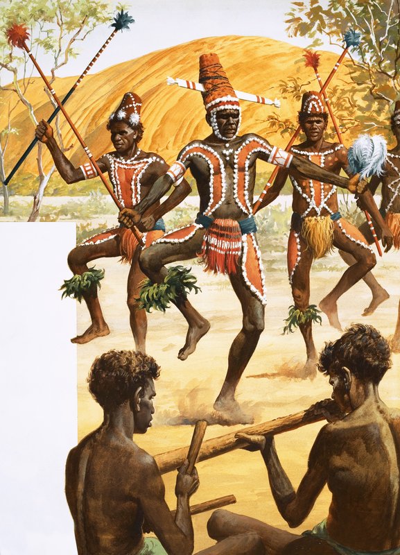 Aborigine-dans af Robert Brook