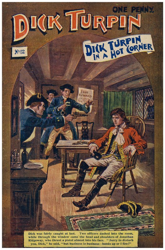 Dick Turpin (farve litho) af Robert Prowse Jnr