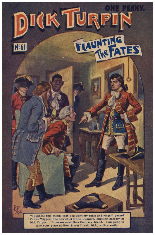 Dick Turpin (farve litho) af Robert Prowse Jnr