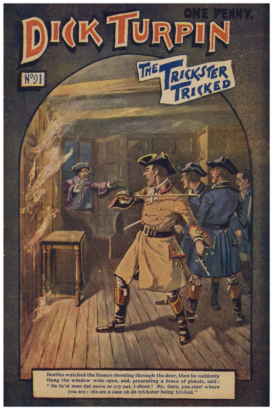 Dick Turpin (farve litho) af Robert Prowse Jnr