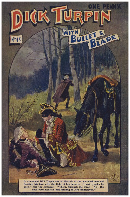 Dick Turpin (farve litho) af Robert Prowse Jnr