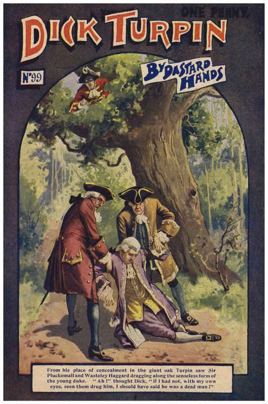 Dick Turpin (farve litho) af Robert Prowse Jnr