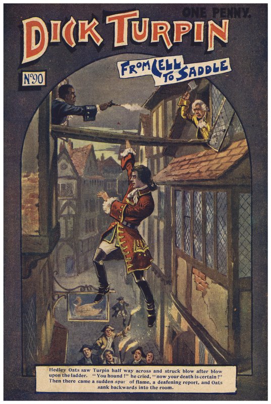 Dick Turpin (farve litho) af Robert Prowse Jnr