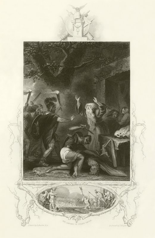 Massakren af druiderne af Robert Smirke