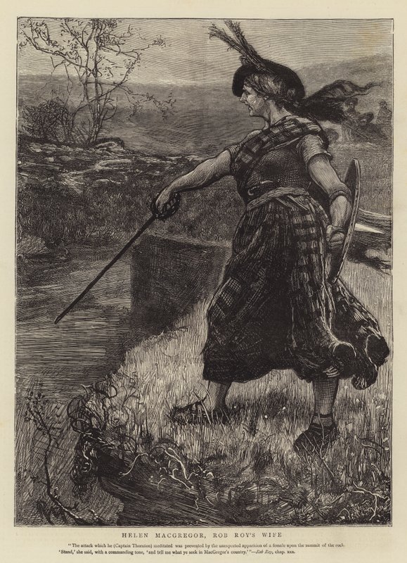 Helen Macgregor, Rob Roys kone af Robert Walker Macbeth