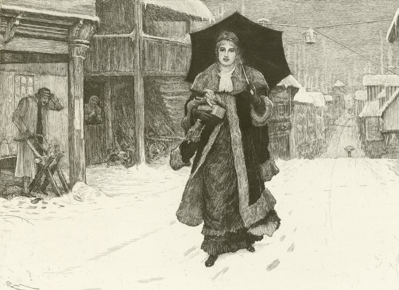Lady Bountiful (dybtryk) af Robert Walker Macbeth
