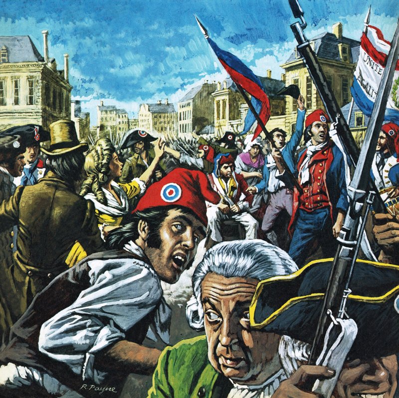 Den franske revolution af Roger Payne