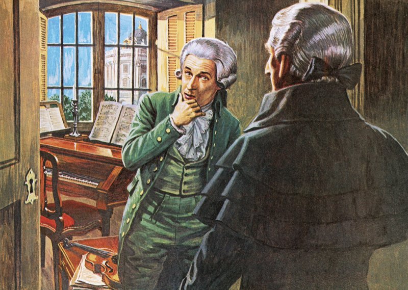 Mozart og den mystiske fremmede af Roger Payne