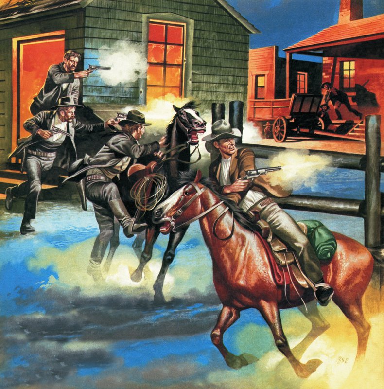 Billy the Kid - den berygtede revolvermand af Ron Embleton