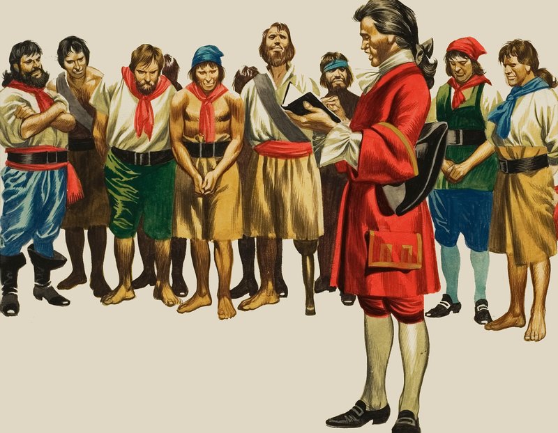 Kaptajn Bartholomew Roberts af Ron Embleton