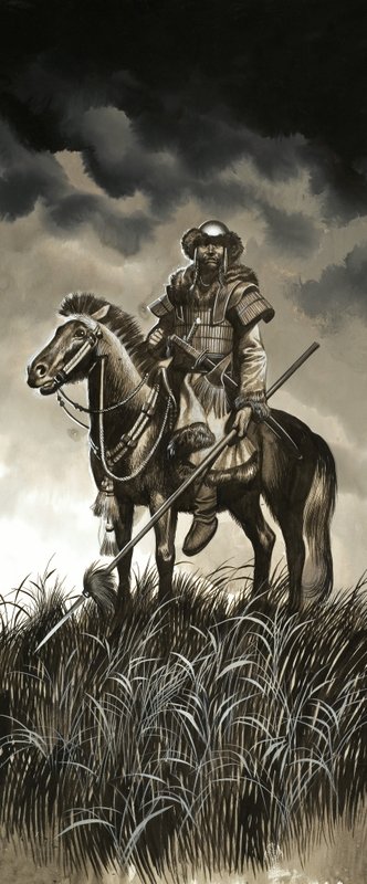 Mongolsk kriger af Ron Embleton
