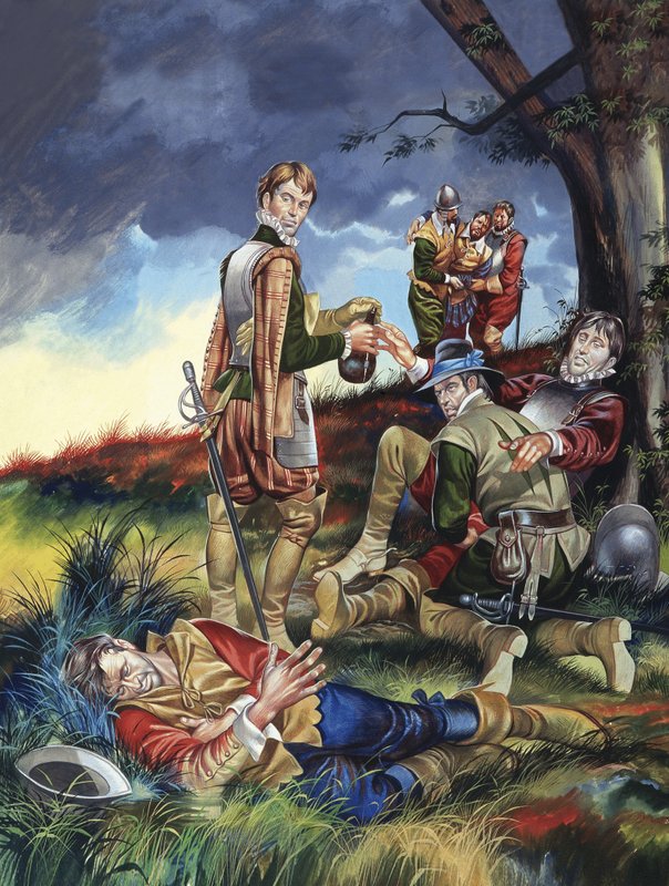Sir Philip Sidney af Ron Embleton
