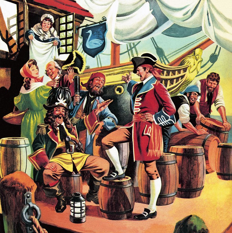 Piraterne fra Penzance af Ron Embleton