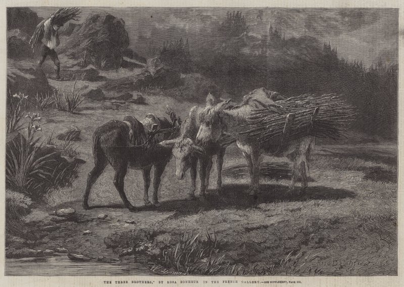De tre brødre af Rosa Bonheur