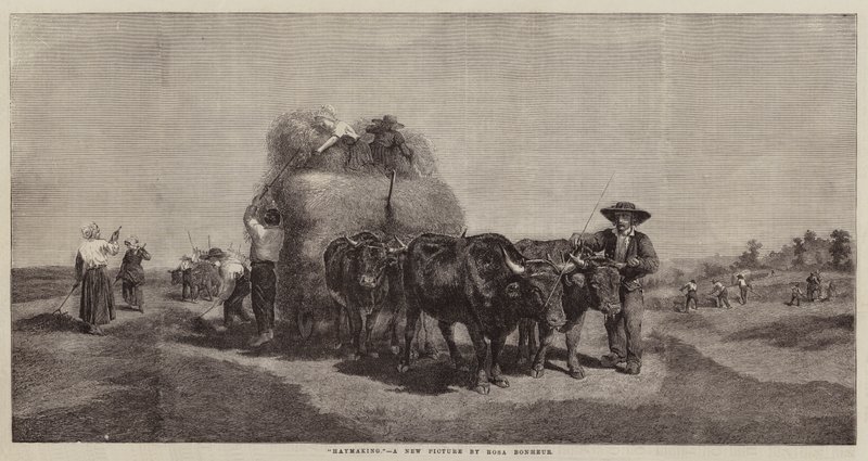 Høslæt af Rosa Bonheur