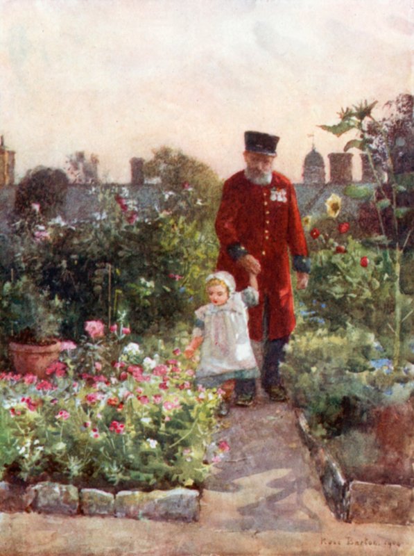 Pensionisternes Have, Royal Hospital, Chelsea af Rose Maynard Barton