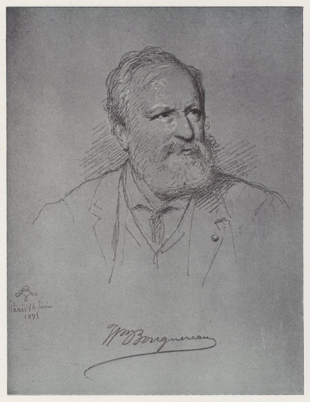 William Adolphe Bouguereau (litho) af Rudolf Lehmann