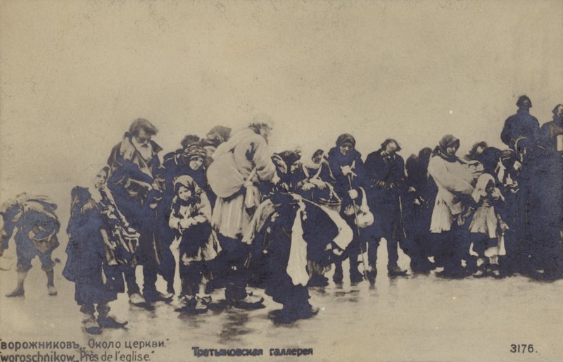 Nær Kirken, 1889 af Russian School