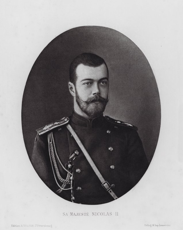 L Armee Russe: Sa Majeste Nicolas II (s/h foto) af Russian Photographer (after)