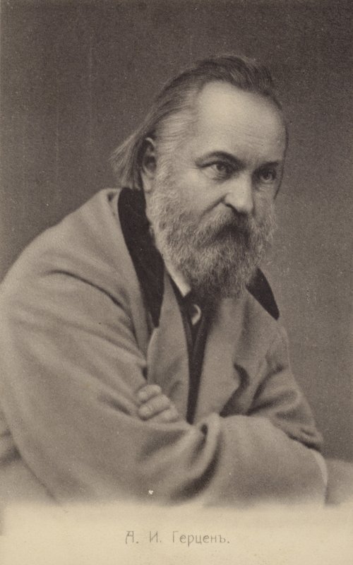 Alexander Herzen (1812-1870), russisk forfatter og tænker af Russian Photographer