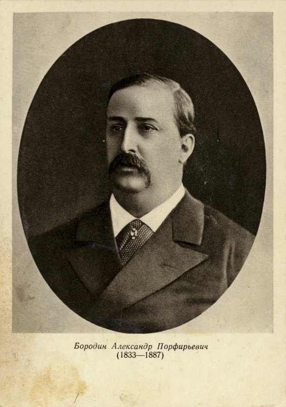 Alexander Porfiryevich Borodin, russisk komponist (1833-1887) af Russian Photographer