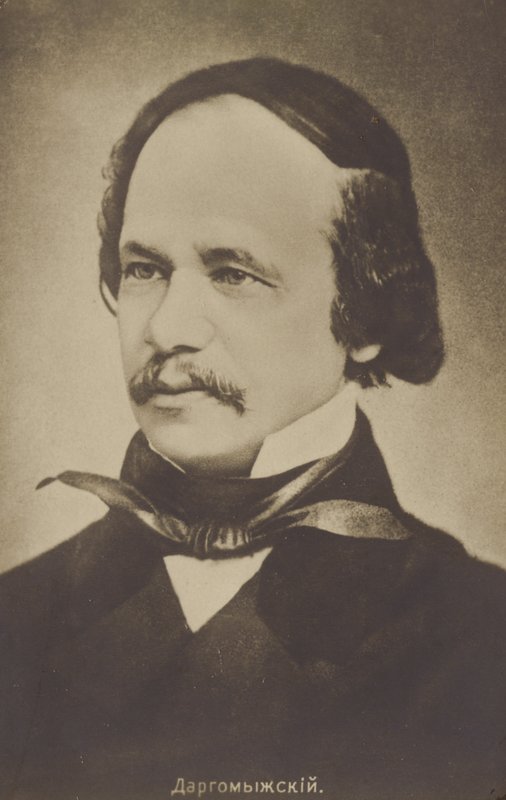 Alexander Sergeyevich Dargomizhsky, russisk komponist (1813-1869) af Russian Photographer