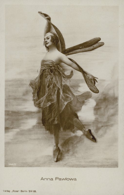 Anna Pavlova, russisk prima ballerina (s/h foto) af Russian Photographer