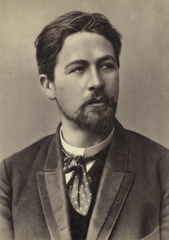 Anton Tjekhov (1860-1904), russisk dramatiker og novelleforfatter, 1893 af Russian Photographer