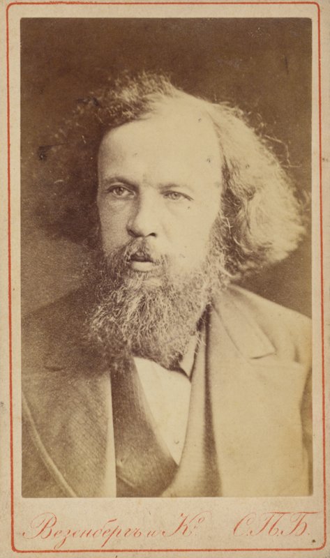 Dmitri Mendeleev, russisk kemiker af Russian Photographer