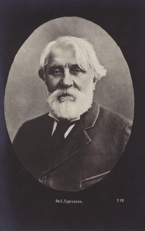 Ivan Turgenev (1818-1883), russisk forfatter, novelleforfatter og dramatiker af Russian Photographer