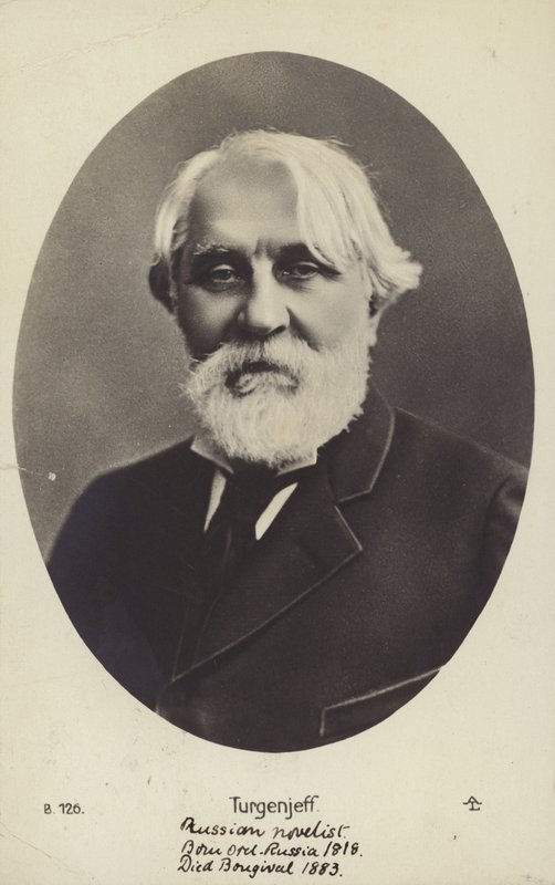 Ivan Turgenev (1818-1883), russisk forfatter, novelleforfatter og dramatiker af Russian Photographer