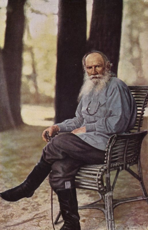Leo Tolstoj (1828-1910), russisk romanforfatter, novelleforfatter og dramatiker af Russian Photographer