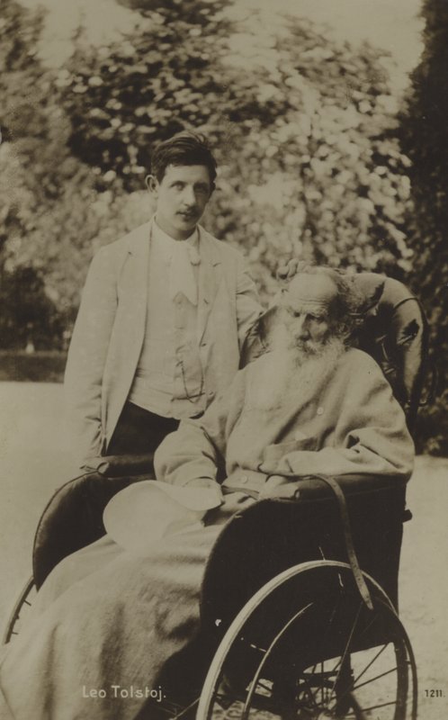 Leo Tolstoy, russisk forfatter af Russian Photographer