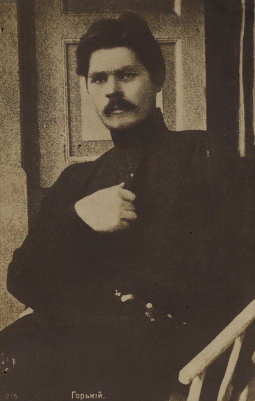 Maxim Gorky, russisk og sovjetisk forfatter og politisk aktivist af Russian Photographer