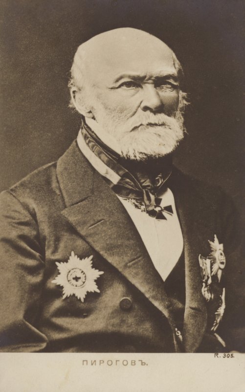 Nikolay Pirogov (1810-1881), russisk læge, videnskabsmand, kirurg og anatom af Russian Photographer