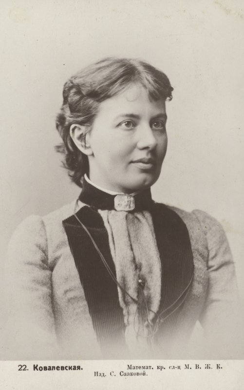 Sofia Kovalevskaya, russisk matematiker af Russian Photographer