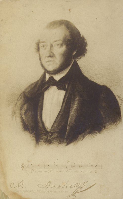 Alexander Alabyev, russisk komponist af Russian School
