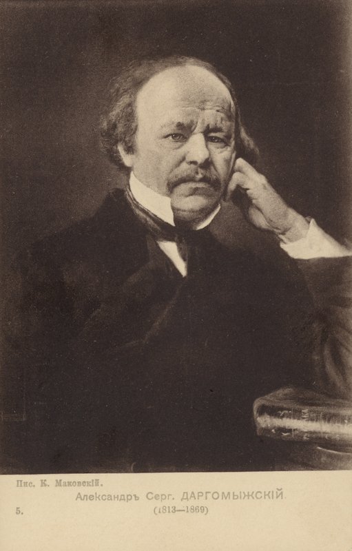 Alexander Sergeyevich Dargomizhsky, russisk komponist (1813-1869) af Russian School