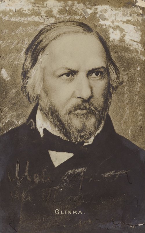 Mikhail Ivanovich Glinka, russisk komponist (1804-1857) af Russian School