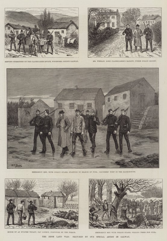 Den irske landkrig af S.T. Dadd