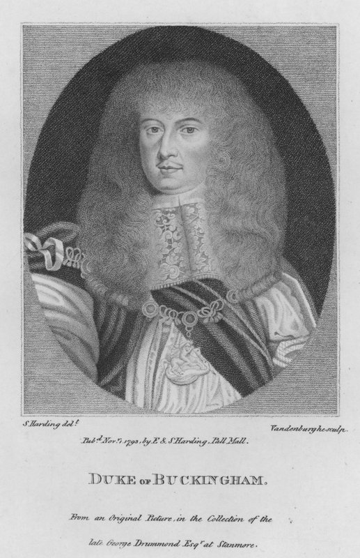 Duke of Buckingham (gravering) af S. (after) Harding