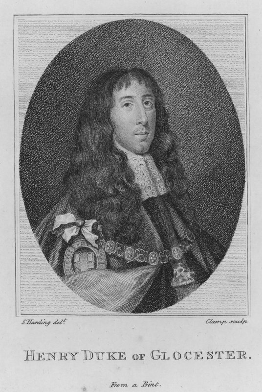 Henry Duke of Gloucester (gravering) af S. (after) Harding