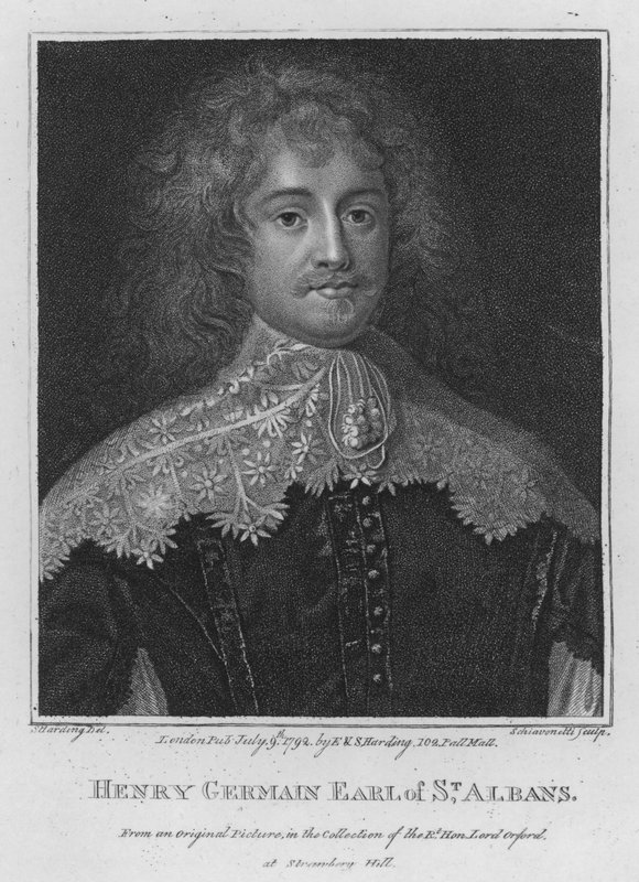 Henry Geermain, jarl af St. Albans (gravering) af S. (after) Harding