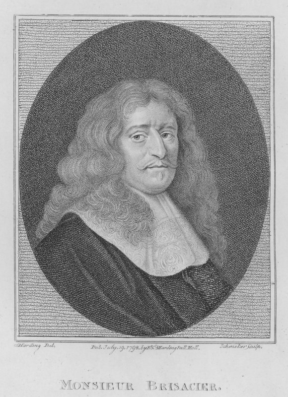 Mister Brisacier (gravering) af S. (after) Harding