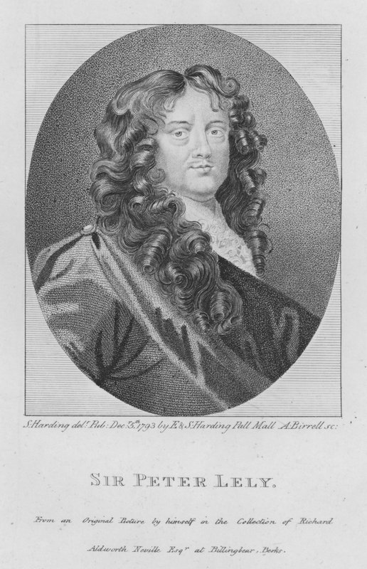 Sir Peter Lely (gravering) af S. (after) Harding