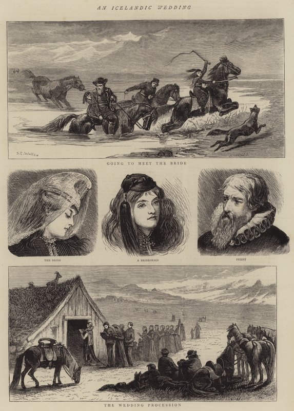 Et islandsk bryllup af Samuel Edmund Waller